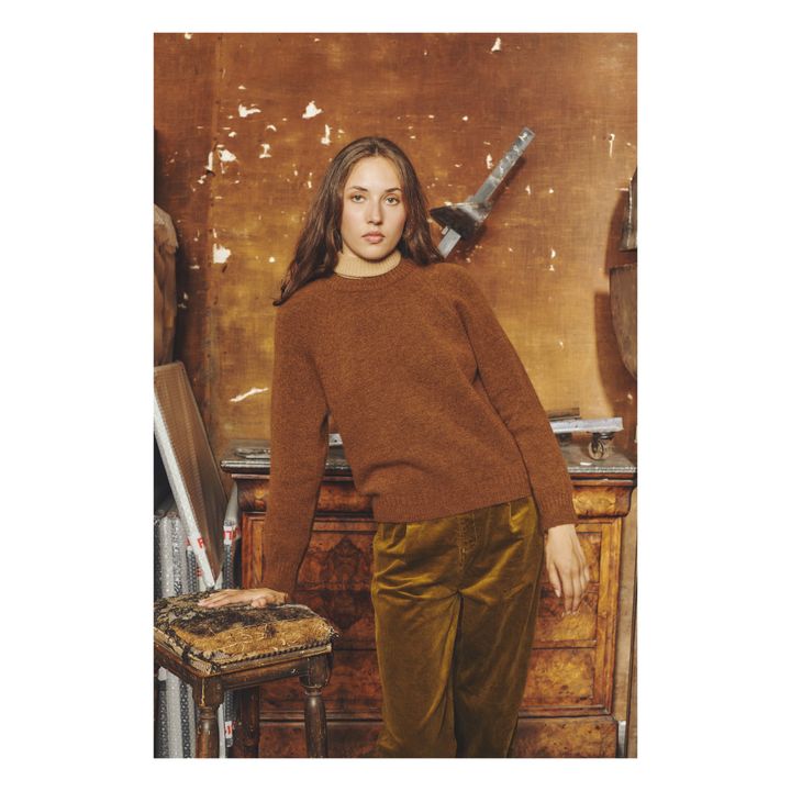 Sobiana Sweatshirt | Brown- Product image n°2