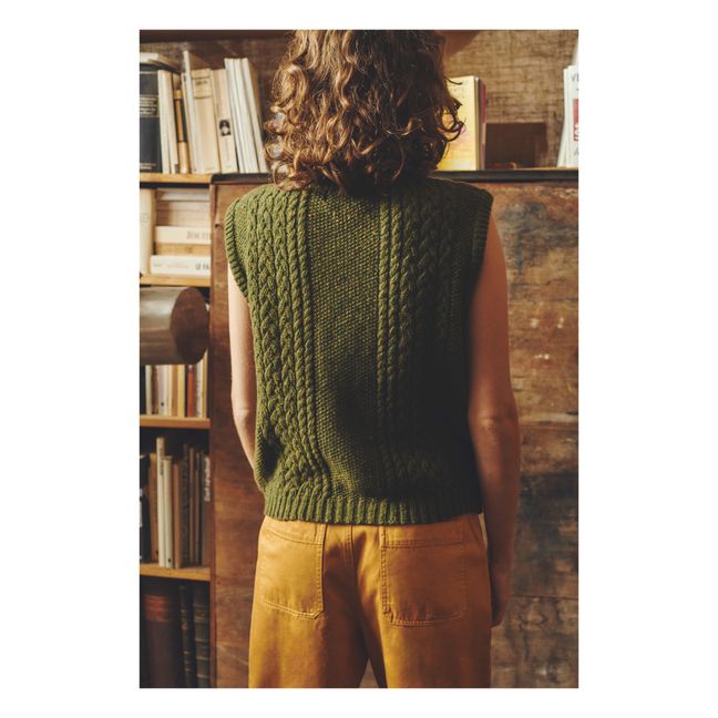 Gonzala Vest | Verde militare