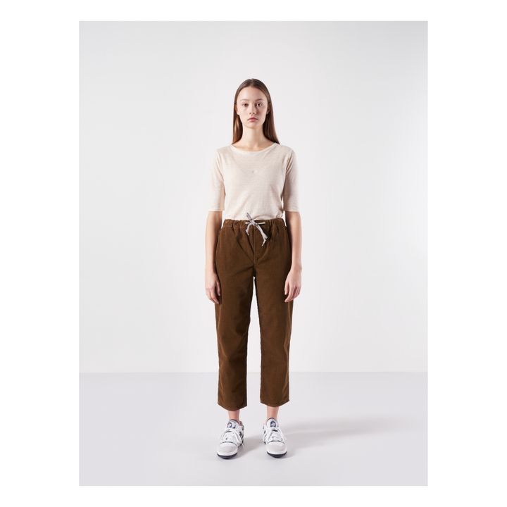 Pantaloni Pizzy in velluto a costine - Collezione Donna -  | Bronzo- Immagine del prodotto n°1