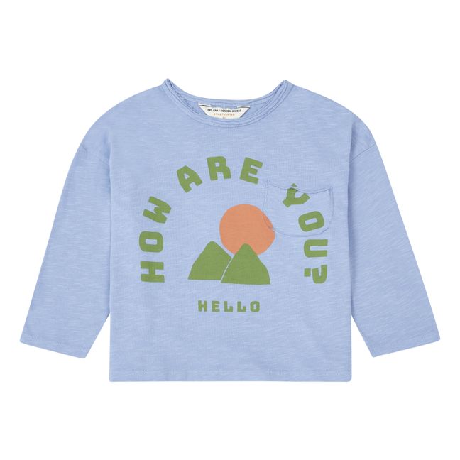 How Are You T-shirt | Azul