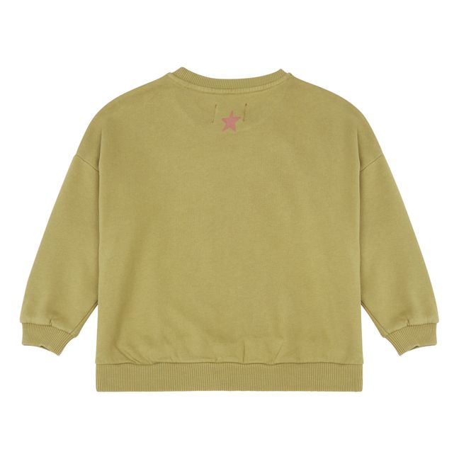 Heart Sweatshirt | Verde oliva