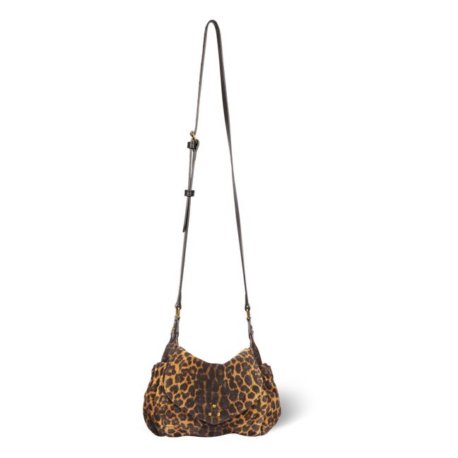 Tasche Helmut S Kalb Leopard | Braun