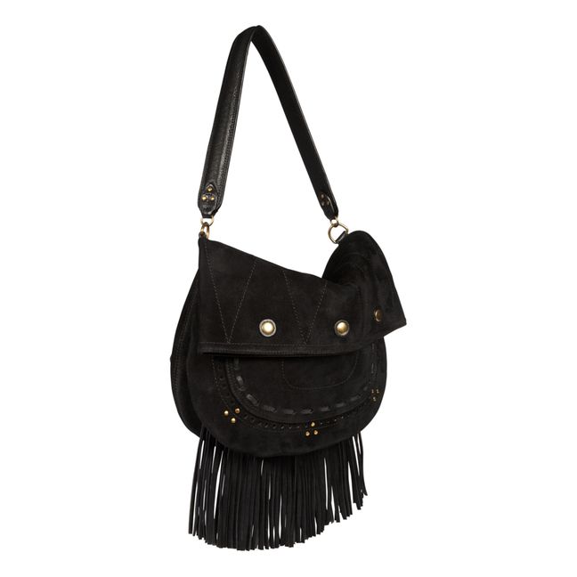 Borsa Jerry M in vitello | Nero