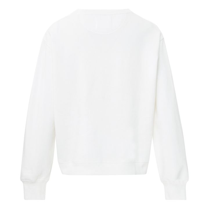 Sortie No Organic Cotton Sweatshirt | Bianco- Immagine del prodotto n°3