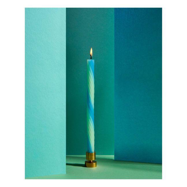 Kerzen Rope - 4er-Set | Mintgrün