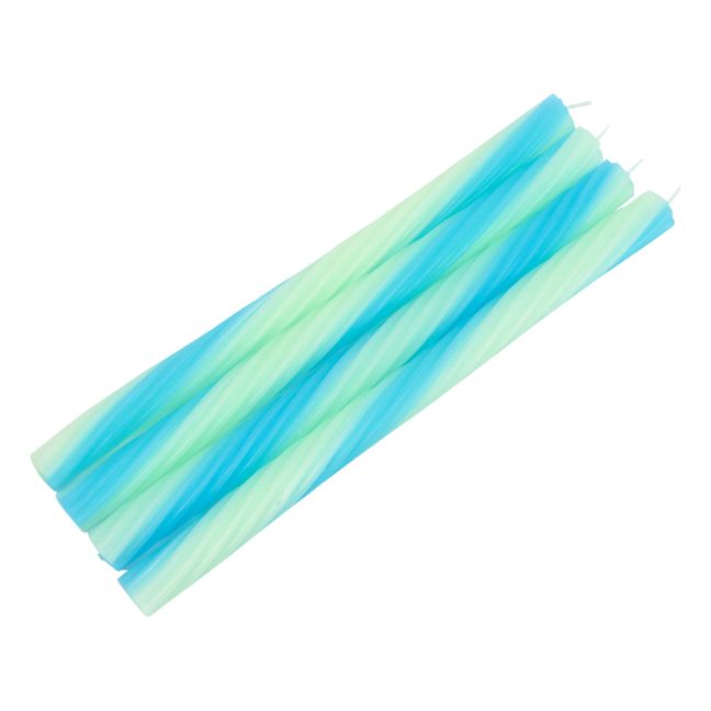 Rope Candles - Set of 4 | Verde menta