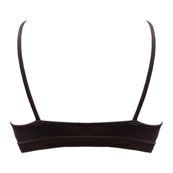 Poise Multifunctional Crop Top | Chocolate- Imagen del producto n°4