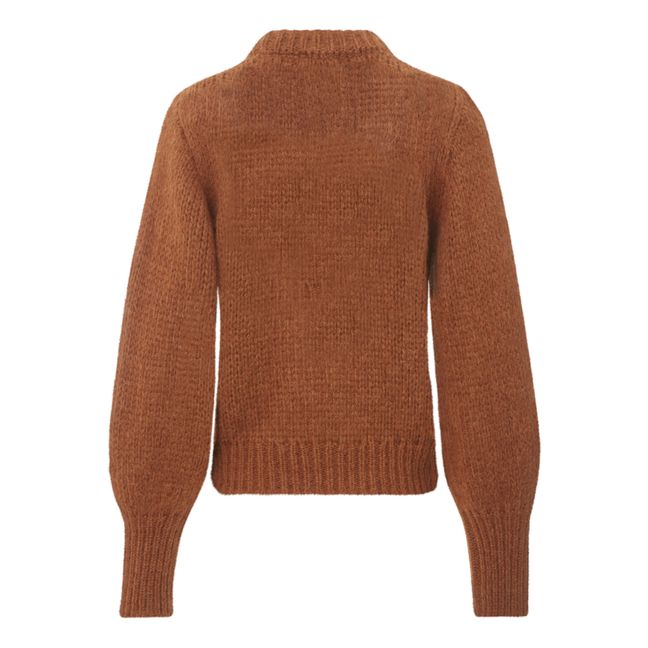 Mairena Alapaga and Mohair Jumper | Rosso mattone