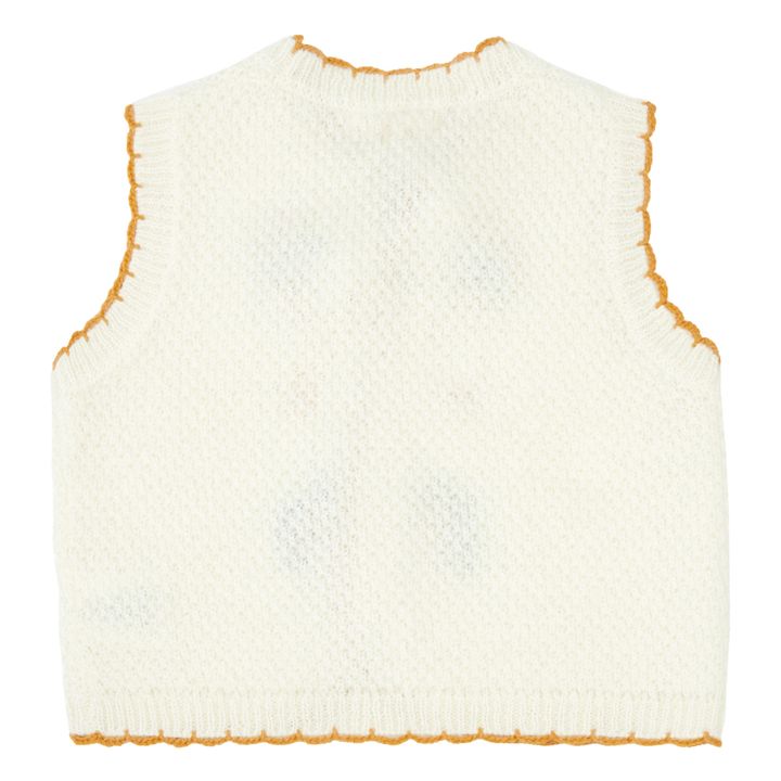 Sylna Hand-Embroidered Vest | Crudo- Imagen del producto n°2