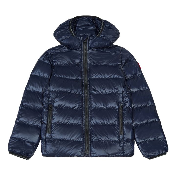 Crofton Recycled Fibre Hooded Puffer Jacket | Azul Marino- Imagen del producto n°0