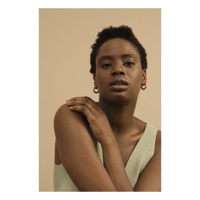 Charlotte - Small hoop earrings | Gold