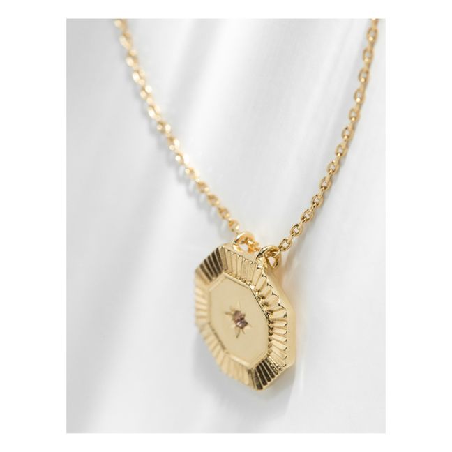 Shéhérazade Glowing Medallion | Gold
