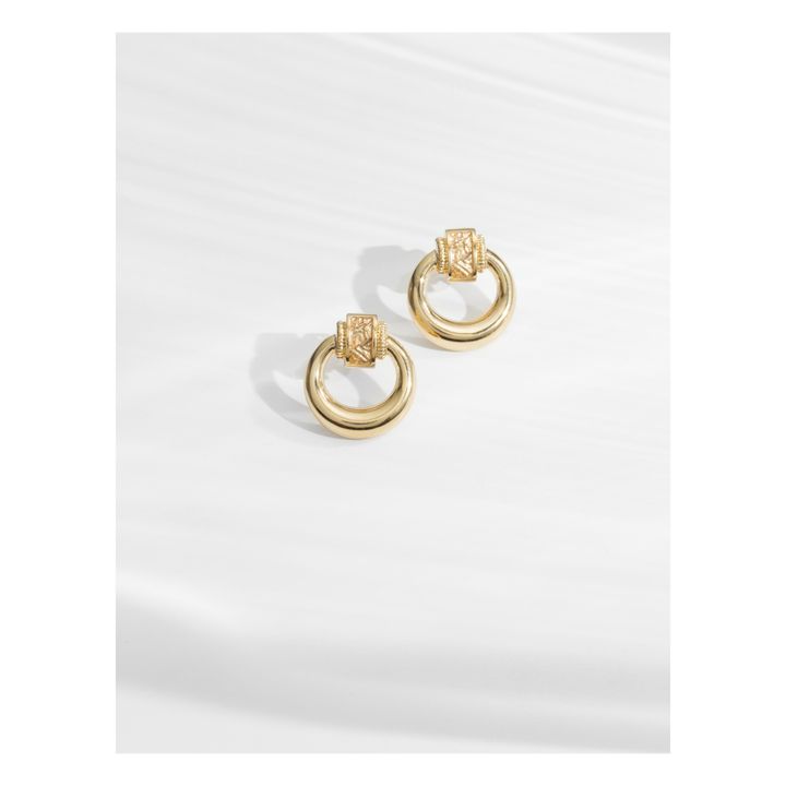 Gyptis Small Earrings | Gold- Product image n°1