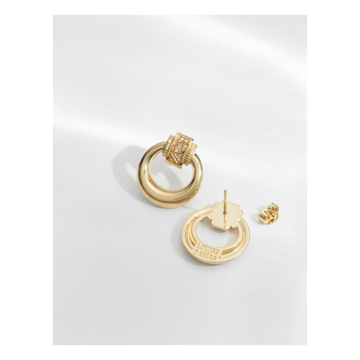 Gyptis Small Earrings | Gold- Product image n°5