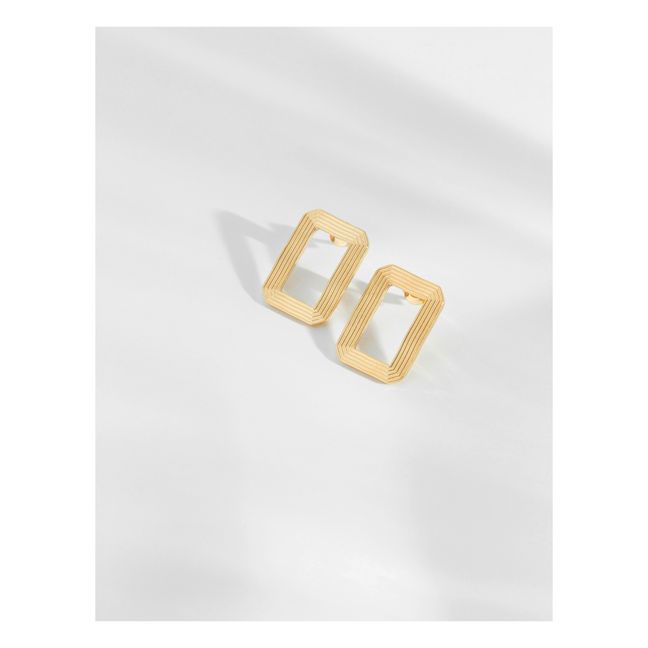 Boucles d'Oreilles Gyptis | Doré