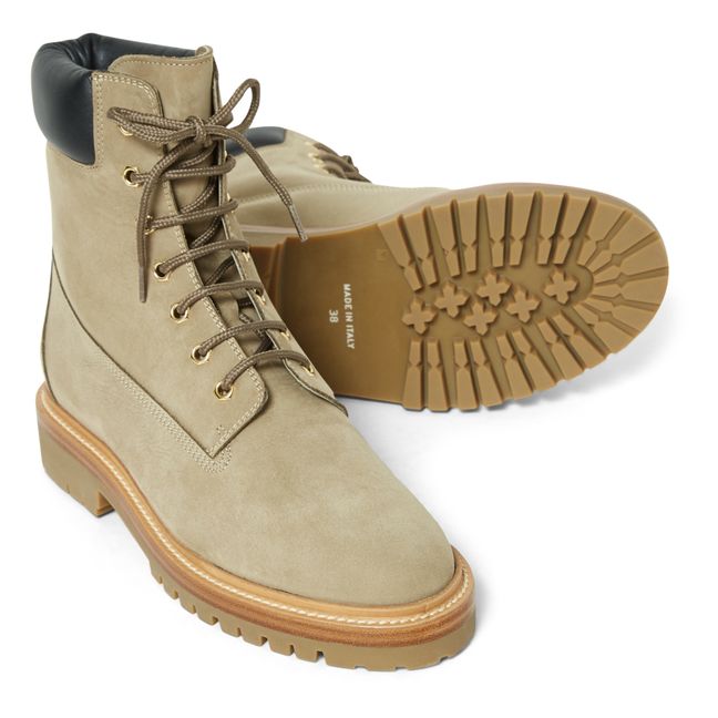 Model 50 Nubuck Leather Boots | Gris
