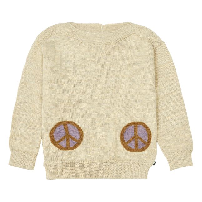 Oeuf NYC Baby Alpaca Wool Jumper Beige Smallable