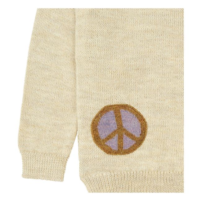 Oeuf NYC Baby Alpaca Wool Jumper Beige Smallable