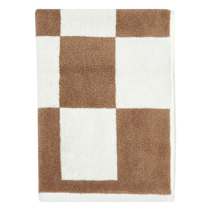 Check Bath Mat | Capuccino- Product image n°0