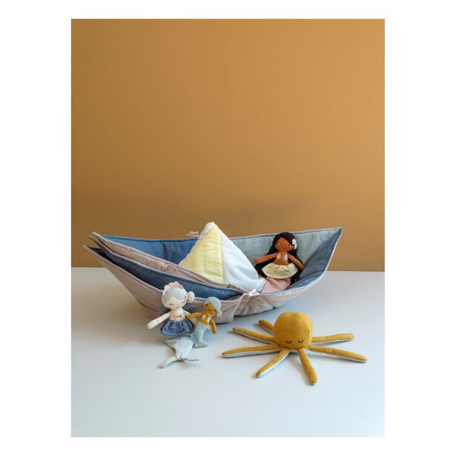 Organic cotton soft toy - Mermaid