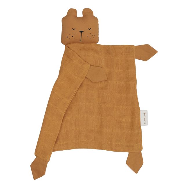 Peluche Osito en algodón biológico | Ocre