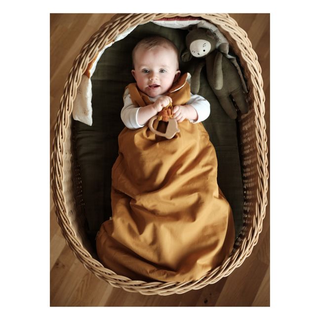 Babyschlafsack aus Bio-Baumwolle | Ocker