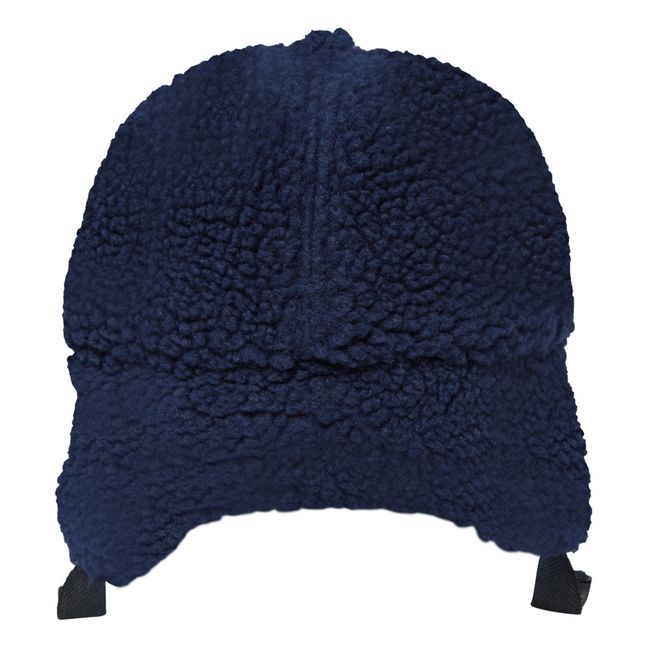 Chapeau Façon Fourrure Polyester Recyclé Buffalo | Navy blue