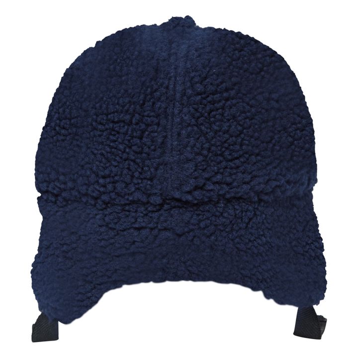 Chapeau Façon Fourrure Polyester Recyclé Buffalo | Navy blue- Product image n°2