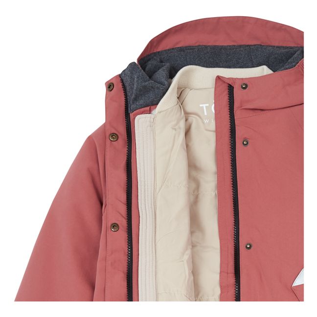 Wïld Explorer 3-in-1 Recycled Down Parka | Pink