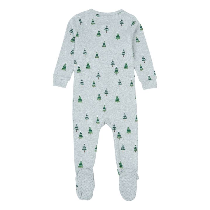 Fir Tree One-Piece Pyjamas | Grey- Product image n°1
