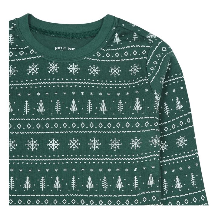 Holiday Two-Piece Pyjamas | Verde- Imagen del producto n°1