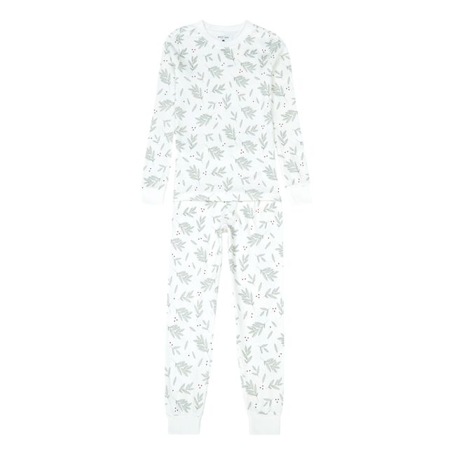 Laurel Leaves Two-Piece Pyjamas | Blanco