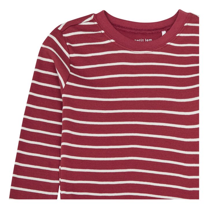 Pyjama Deux Pièces Rayé | Rojo- Imagen del producto n°1