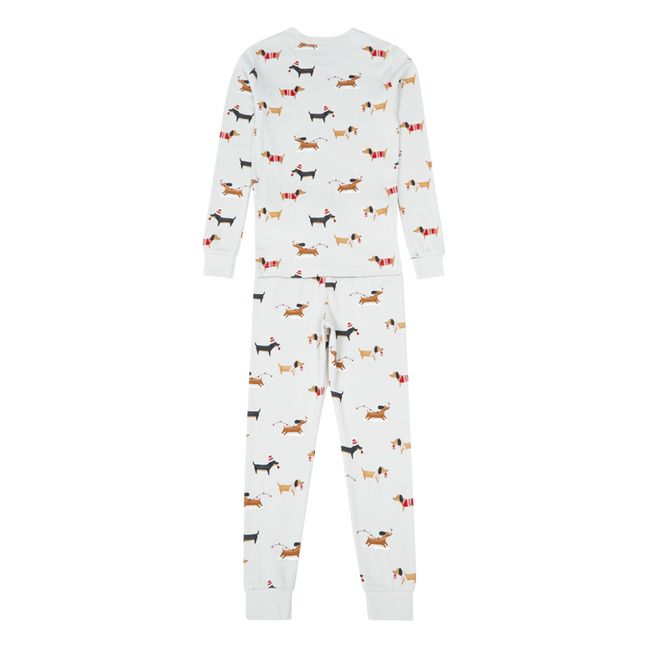 Dogs Two-Piece Pyjama | Grau