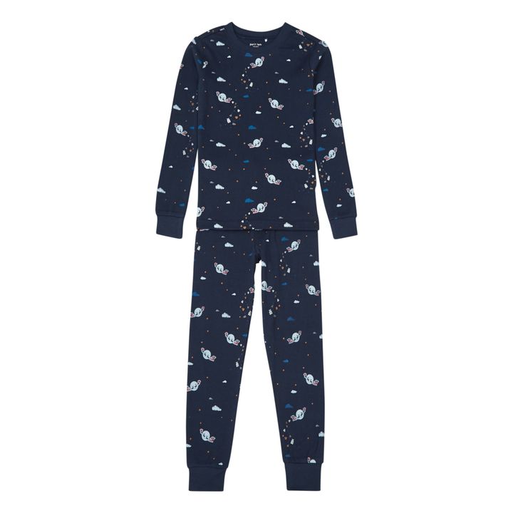 Pyjama de Noël 2 Pièces Phosphorescent | Azul Marino- Imagen del producto n°0