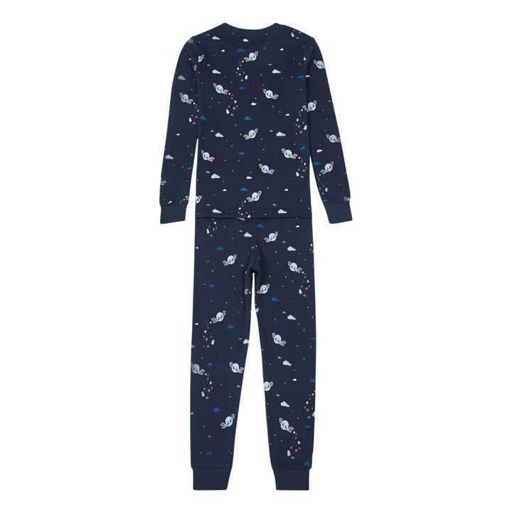 Pyjama de Noël 2 Pièces Phosphorescent | Azul Marino- Imagen del producto n°2