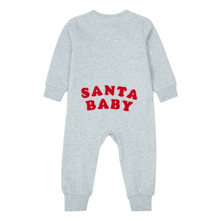 Santa Baby One-Piece Pyjamas | Gris- Imagen del producto n°1