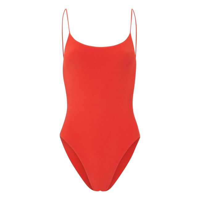 Trophy Terry Cloth One Piece Swimsuit | Rojo
