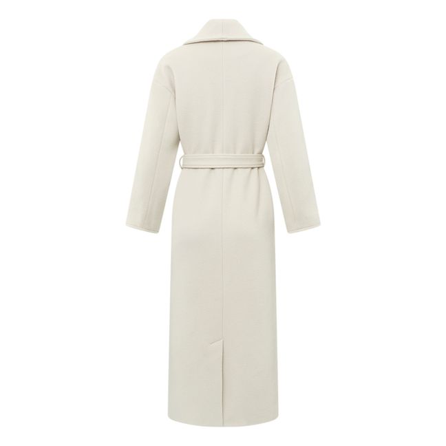 Virgin Wool Belted Coat | Sabbia