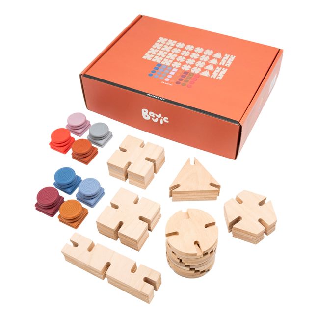 Dreamer Wood and Silicone Construction Set