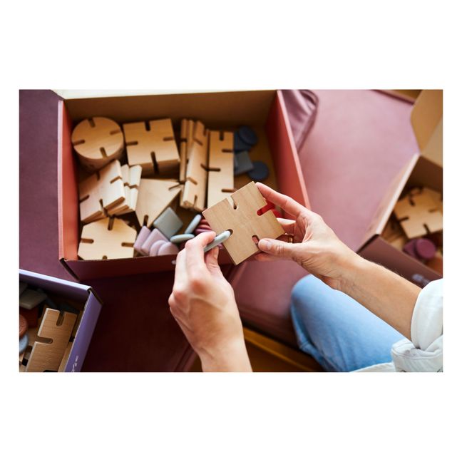 Dreamer Wood and Silicone Construction Set