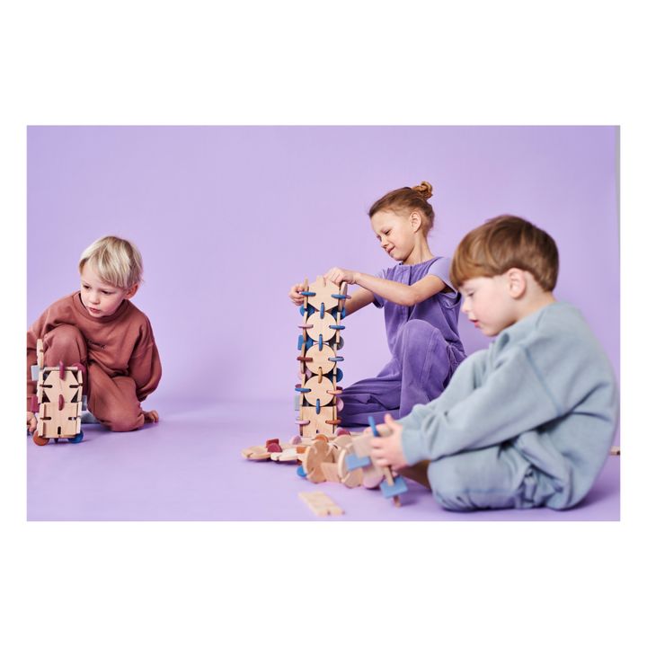 Builder Wood and Silicone Construction Set- Product image n°4