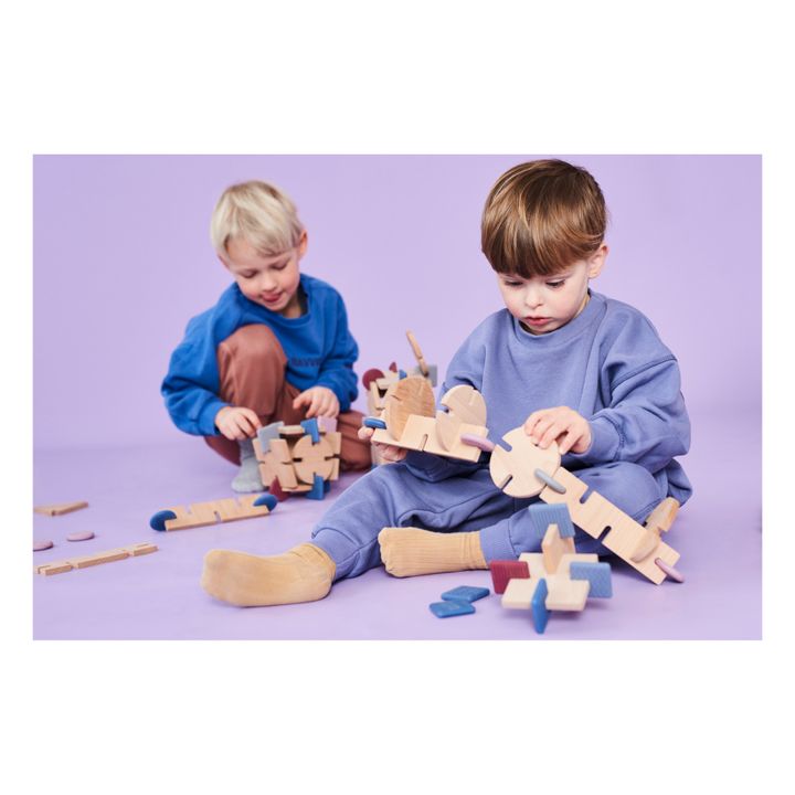 Builder Wood and Silicone Construction Set- Produktbild Nr. 8