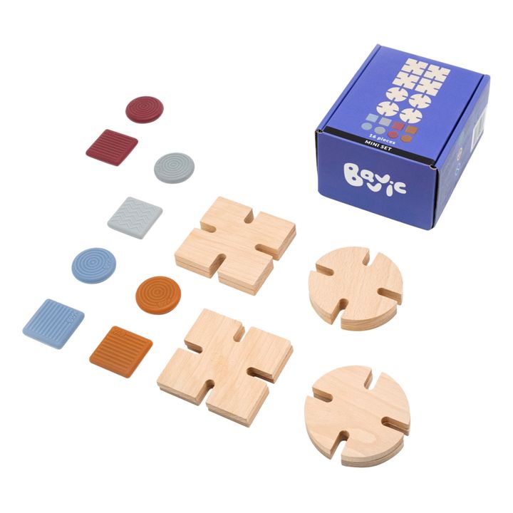 Mini Wood and Silicone Construction Set- Product image n°0