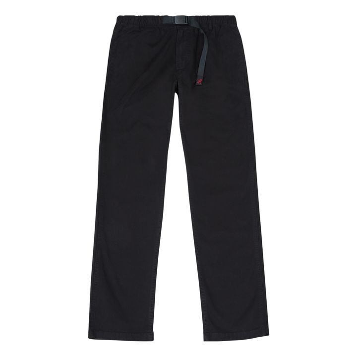 Cropped Chino Trousers | Negro- Imagen del producto n°0