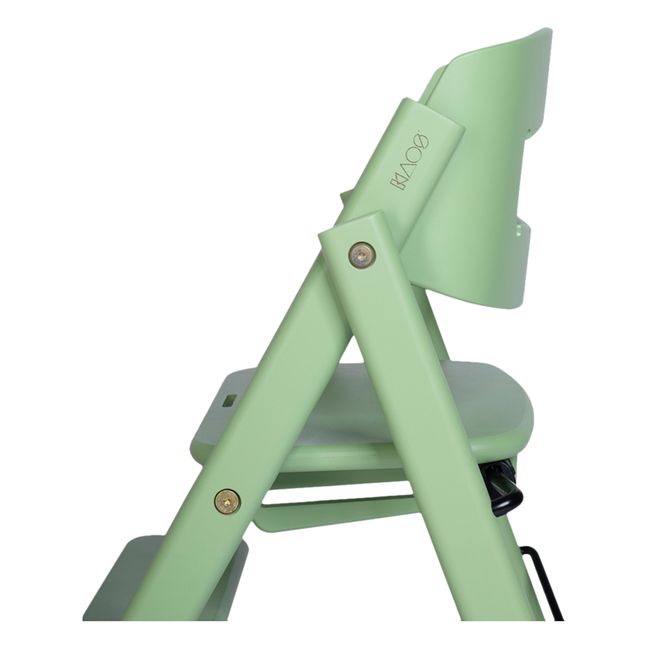 Klapp High Chair - Beech  | Mint Green