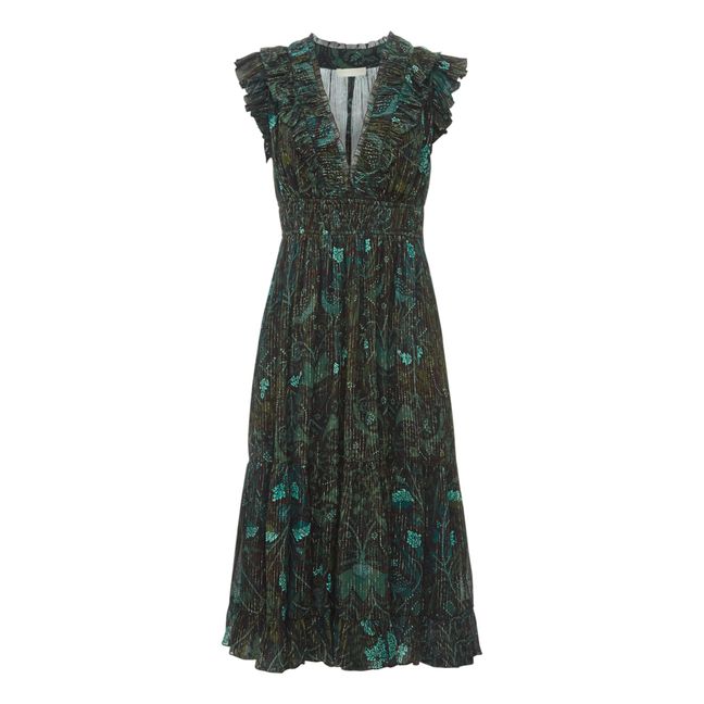 Kleid Samara | Dunkelgrün