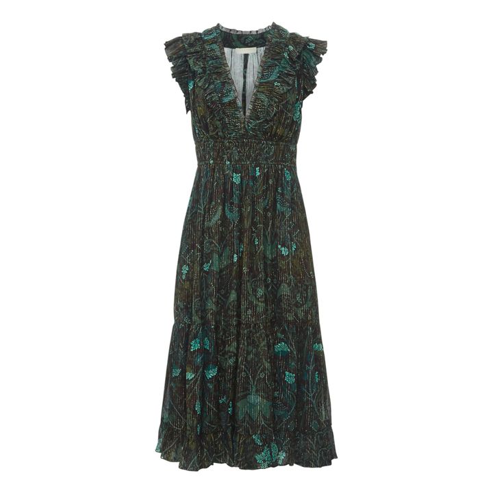 Ulla Johnson - Samara Dress - Dark green | Smallable