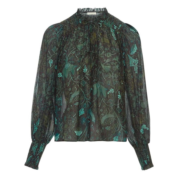 Blouse Ida | Forest Green- Product image n°0