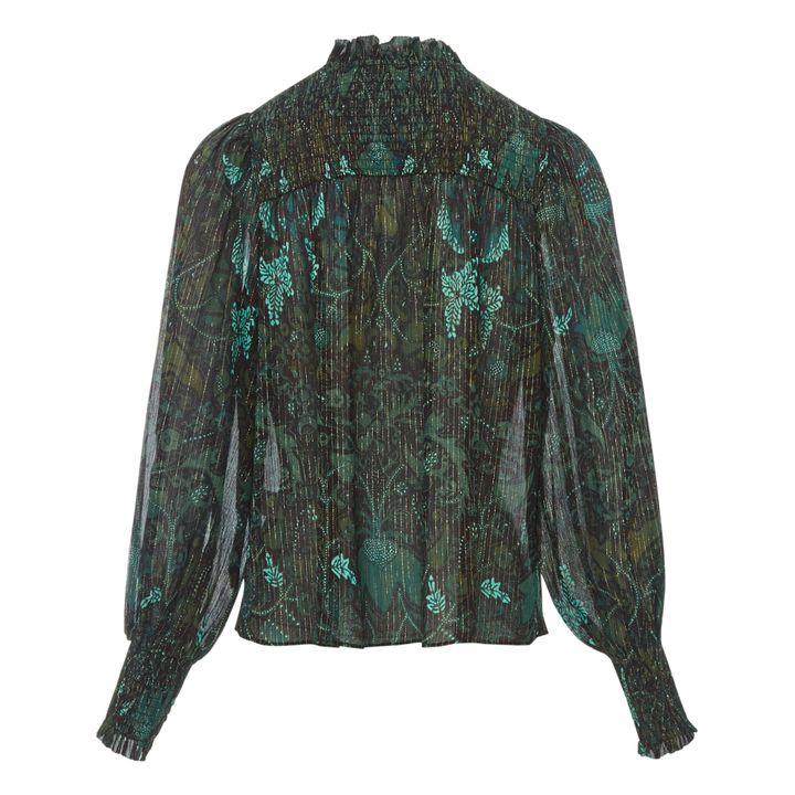 Blouse Ida | Forest Green- Product image n°1